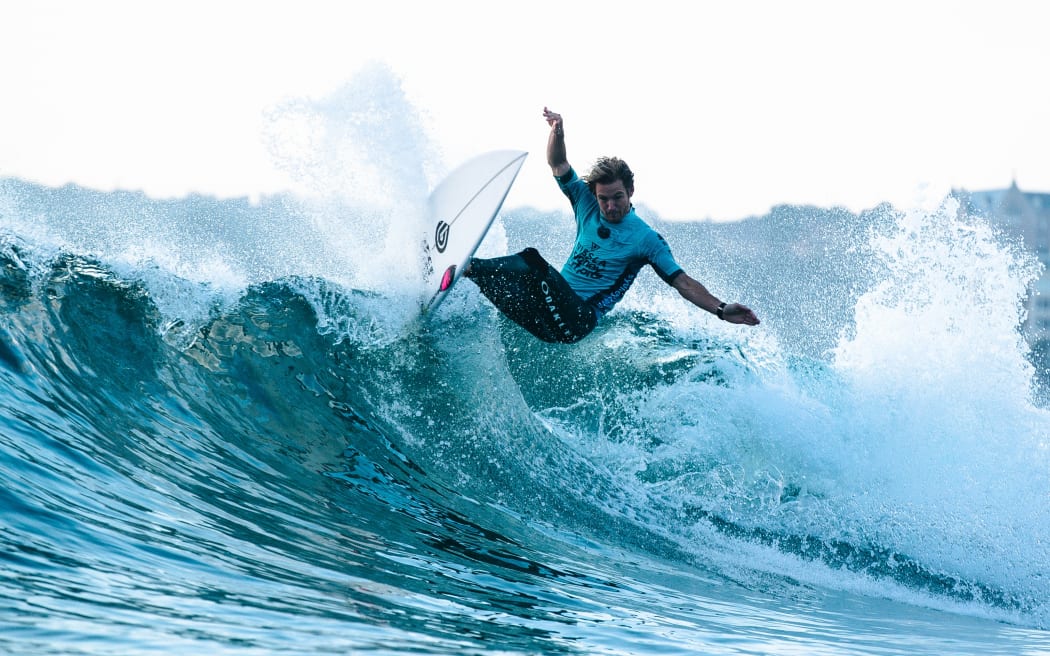 Billy Stairmand NZ the 2019 Vissla Manly Surf Pro at Manly Beach, NSW, Australia.