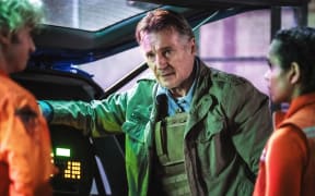 Liam Neeson stars in the 2026 horror comedy film Cold Storage directed by Jonny Campbell