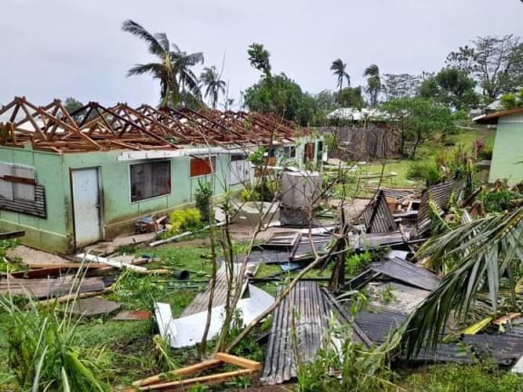 No casualties at Ranwadi College, South Pentecost but severely damage by Cyclone Lola, which struck the Ranwadi area on Wednesday. There are serious damages on houses. Two staff houses were destroyed and five classrooms are out.