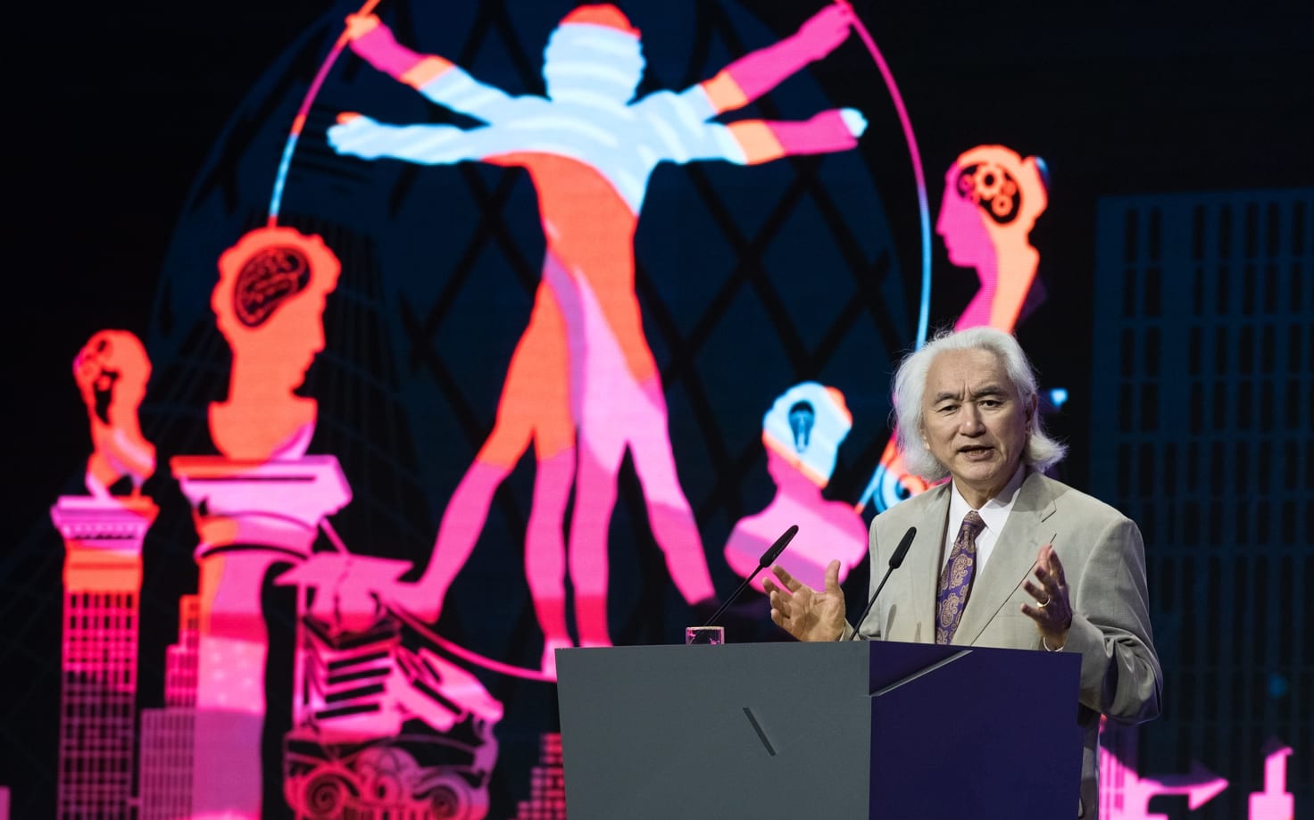 American theoretical physicist Michio Kaku