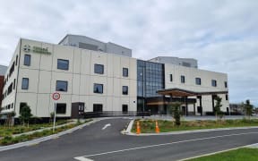 The new Tōtara Haumaru building at North Shore Hospital.