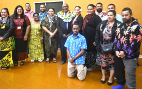 Students from the He Manawa Tītī Scholarship programme 2023.