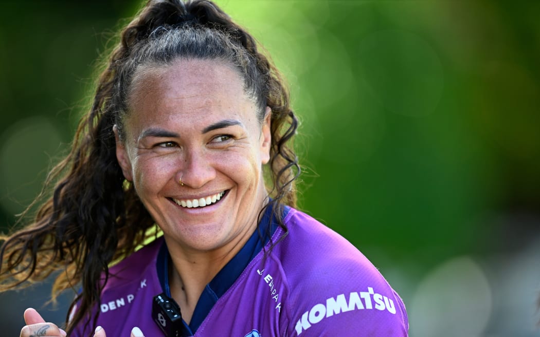 New Zealand rugby player Portia Woodman-Wickliffe.