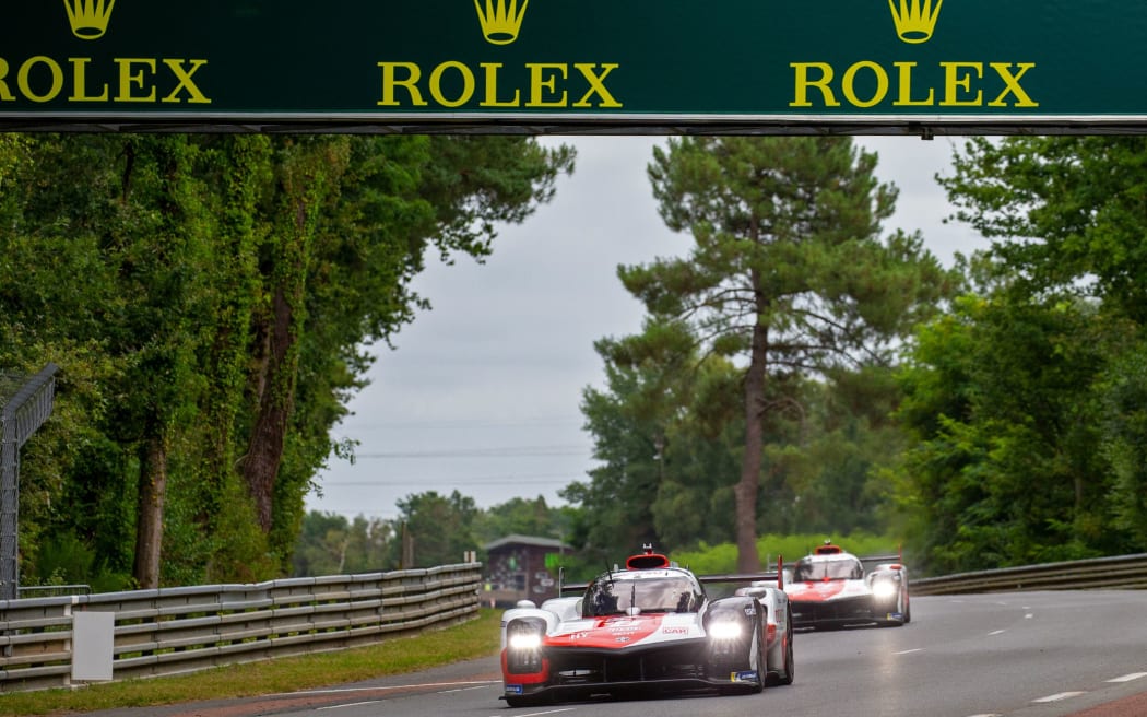 Brendon Hartley at Le Mans, 2021.