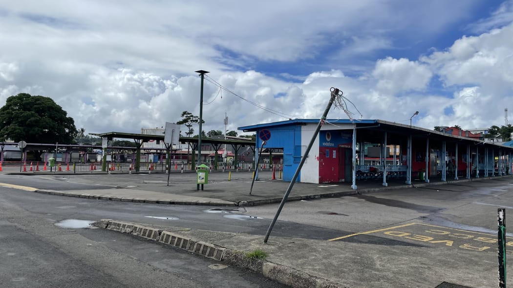 Suva, Fiji, in lockdown, May 2021