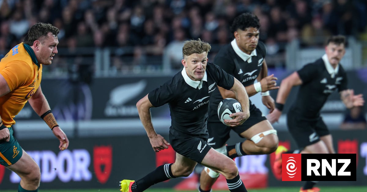 How the All Blacks' attack caught fire against the Wallabies