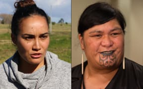 Co-founder of SOUL Pania Newton and Māori Development Minister Nanaia Mahuta.
