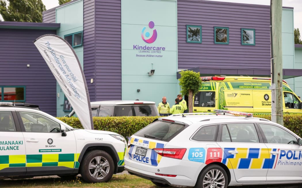 One person has been taken to hospital in a serious condition from a childcare centre in the Christchurch suburb of Woolston.