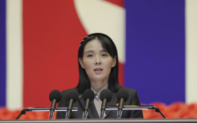 Kim Yo Jong, the sister of North Korea's leader Kim Jong Un