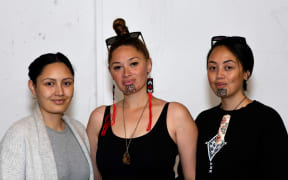 Singers Erica Ransfield, Maisey Rika and Te Rina.