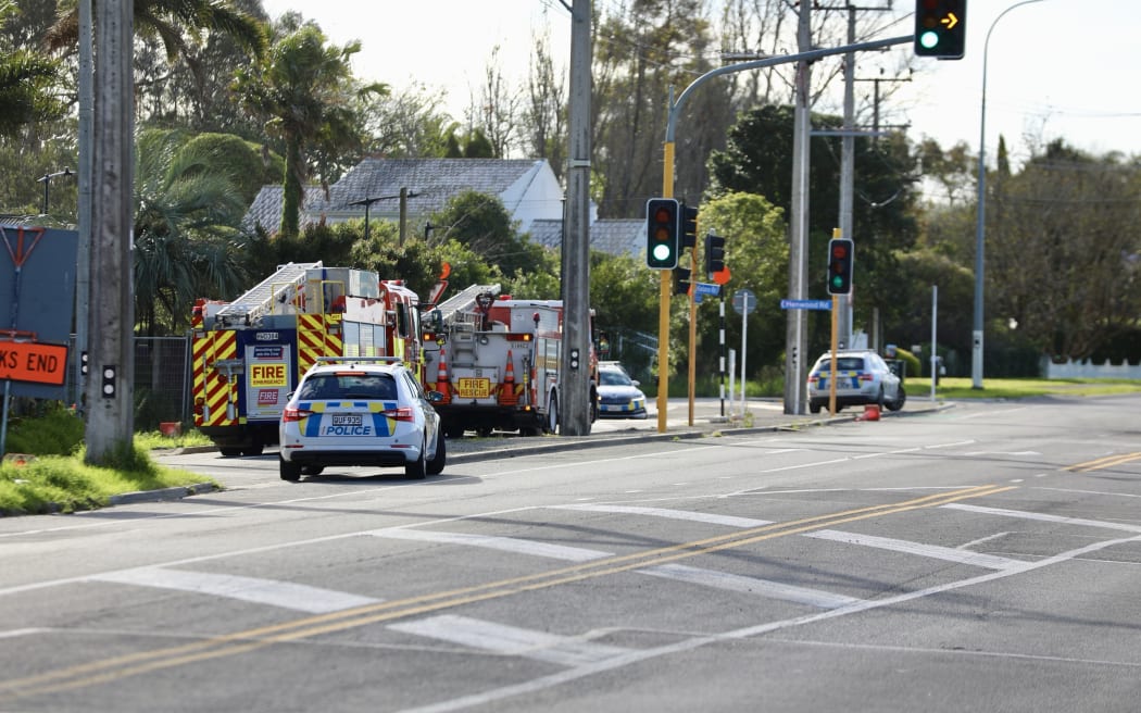 Emergency services are responding to an incident on Fred Taylor Drive in the Auckland Suburb of Westgate.