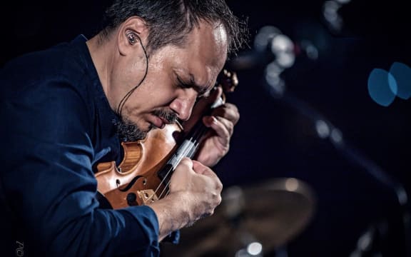 Violinist Luca Ciarla