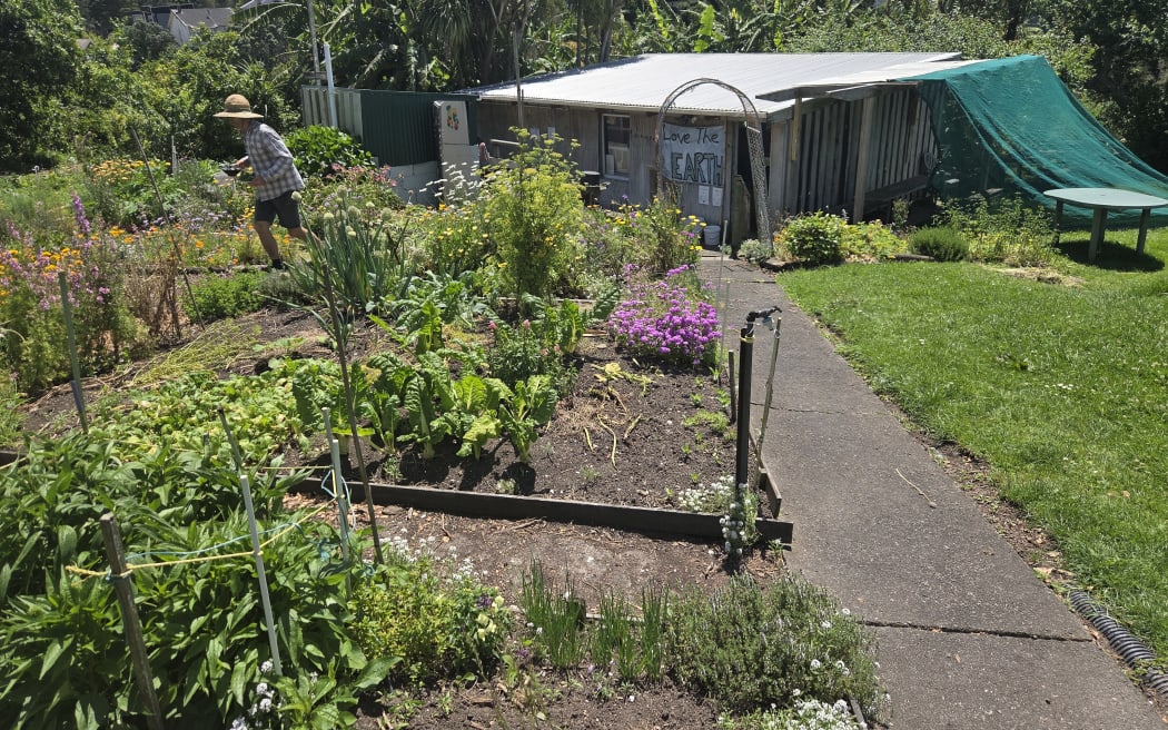 The lunchroom was once a cow shed