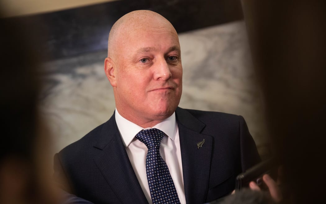 National Party Leader Christopher Luxon