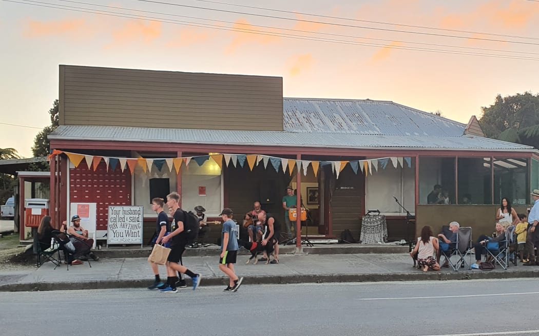 A pop-up exhibition in Karamea