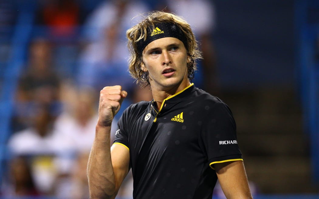 German tennis player Alexander Zverev.