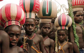 Children on Bougainville, PNG