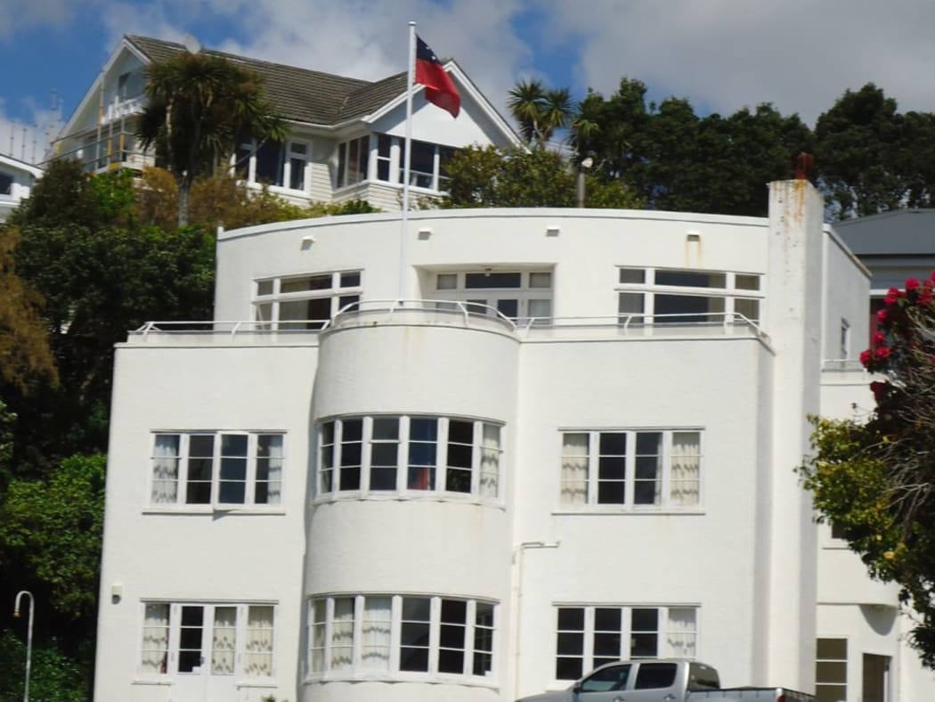 The Samoan High Commission building in Wellington.