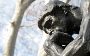 August  Rodin's sculpture The Thinker