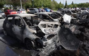 A total of 28 cars were damaged, with many of those completely destroyed, in the Whangārei Hospital car park fire.
