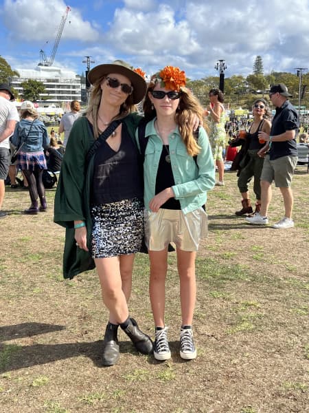 Geraldine and Eden at Synthony in the Domain 2025