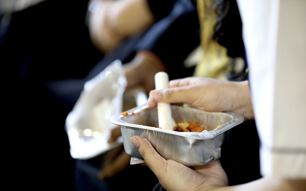 An example of a school lunch