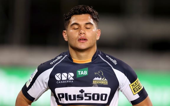 Noah Lolesio of the Brumbies.