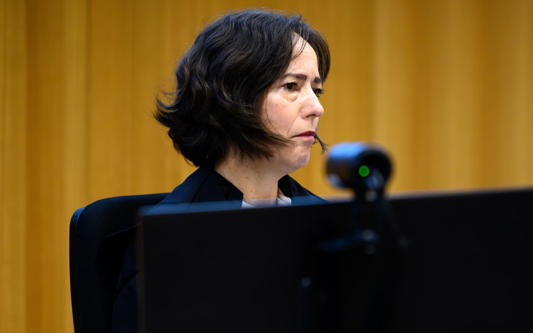 Justice Lisa Preston looks on during the sentencing of John Hope Muchirahondo, 39, at Christchurch High Court. Muchirahondo has been found guilty of a raft of sexual assault charges at a trial last year.