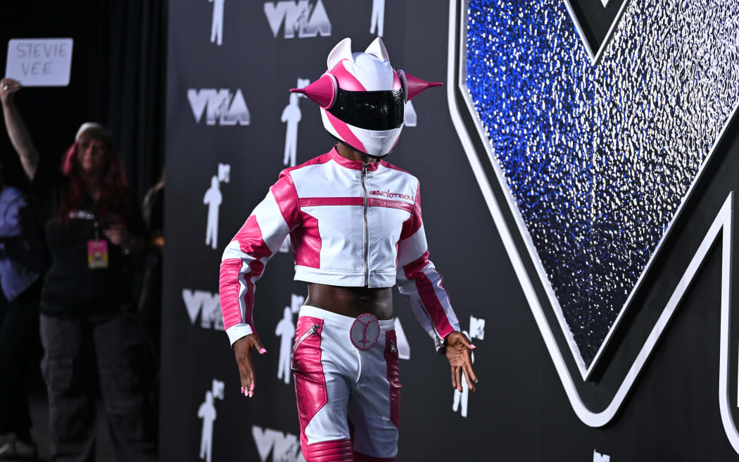 ELMONT, NEW YORK - SEPTEMBER 11: Lil Nas X attends the 2024 MTV Video Music Awards at UBS Arena on September 11, 2024 in Elmont, New York.