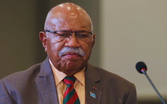 Sitiveni Rabuka appeared before the Fiji Truth and Reconciliation Commission on Friday. 28 November 2025