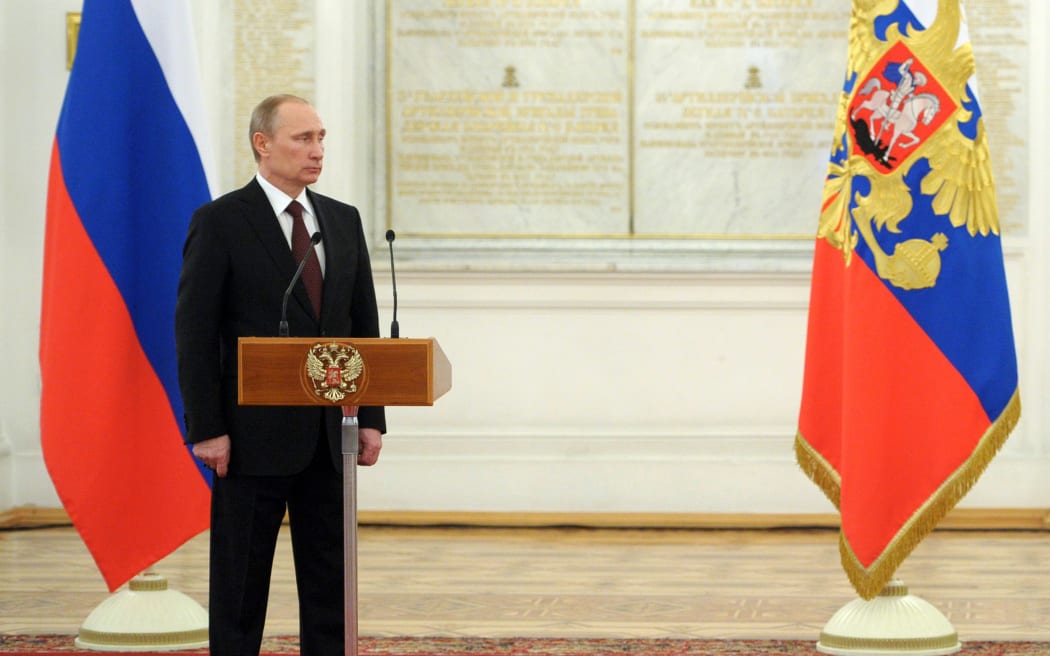 Russia's President Vladimir Putin.