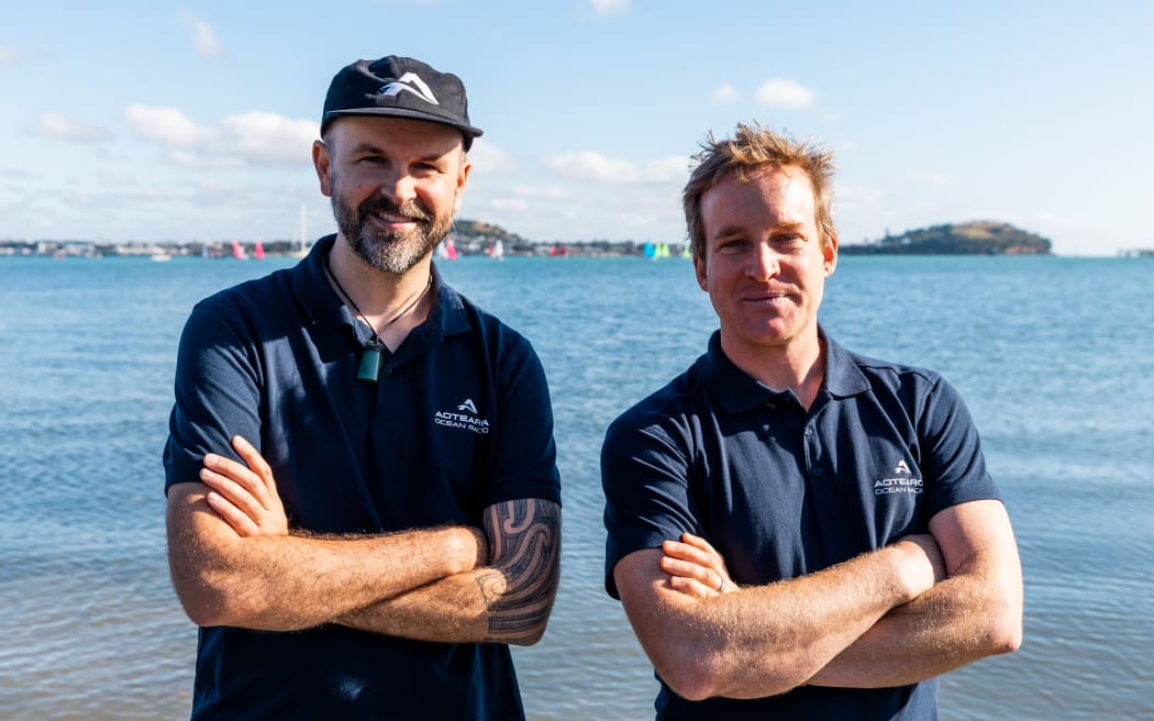Rowan Gyde and Conrad Colman, the duo behind Aotearoa Ocean Racing