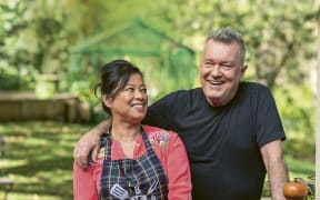Jane and Jimmy Barnes have writtten a new cookbook together, Where the River Bends.