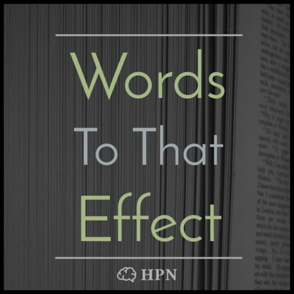 Words To That Effect Logo