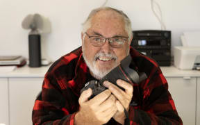 Former NZ Herald illustrations editor, Rob Tucker, who has terminal cancer.