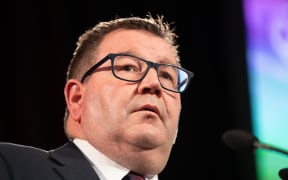 Grant Robertson announcing Budget 2022
