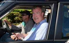 Jeremy Clarkson arrives in Sydney in March 2013 for a Top Gear Festival.