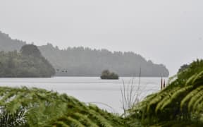 Lake Tarawera near Rotorua.