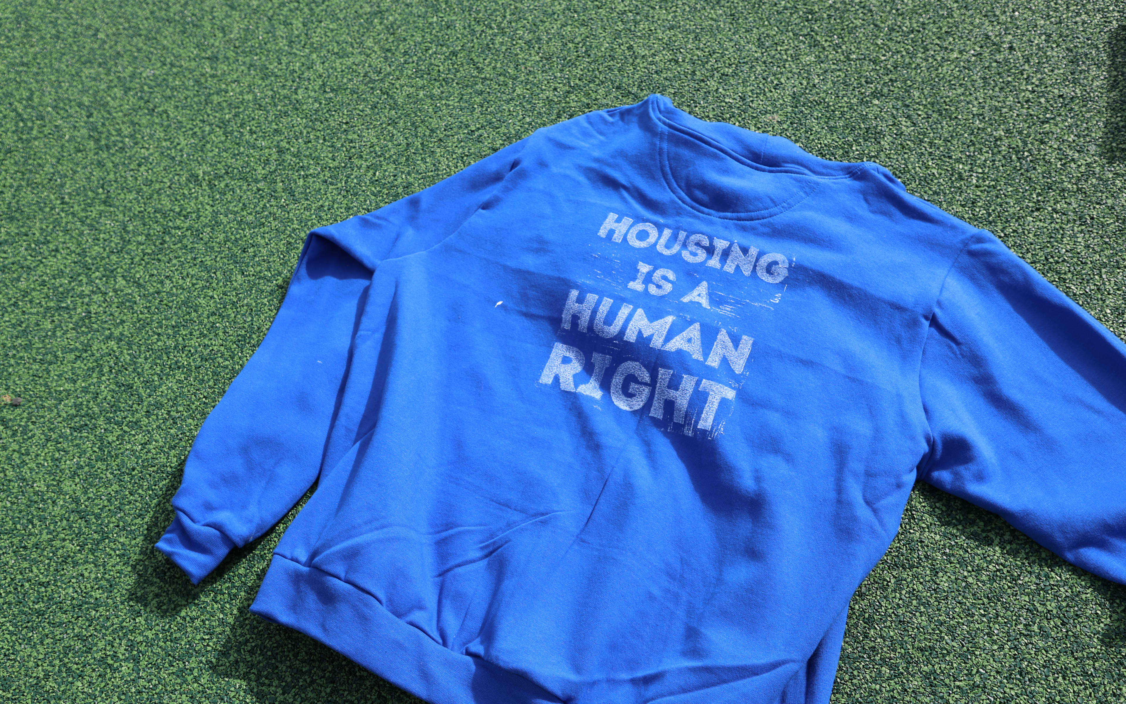 World Homeless Day activation in Auckland's Henderson on Saturday.