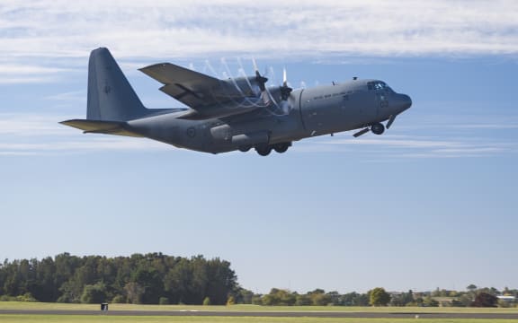 A Royal New Zealand Air Force C-130 Hercules will fly to Fiji.