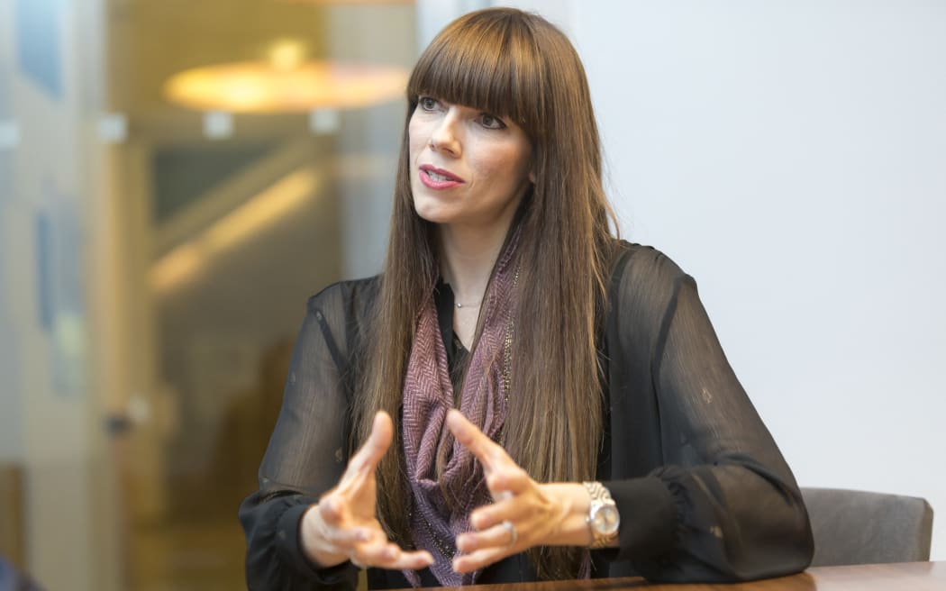 Australian bestselling author Kate Morton at Palais Coburg, Vienna. 9 November 2018. (Photo by Mirjam Reither / APA-PictureDesk / APA-PictureDesk via AFP)