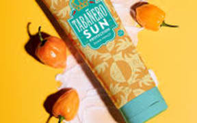 Hot sauce company Tabañero's April Fool's offering: spicy sunscreen