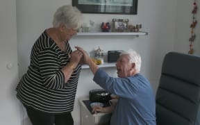 Diane Moody and Shane Chamberlain