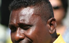 Solomon Islands Prime Minister Gordon Darcy Lilo.