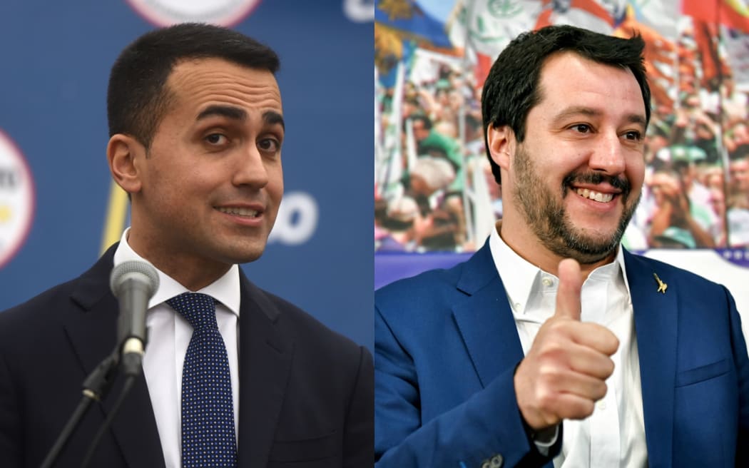 Five Star leader Luigi Di Maio and Lega chief Matteo Salvini have both claimed victory after the Italian election.