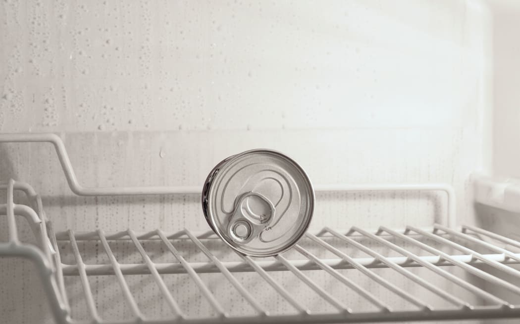 empty fridge