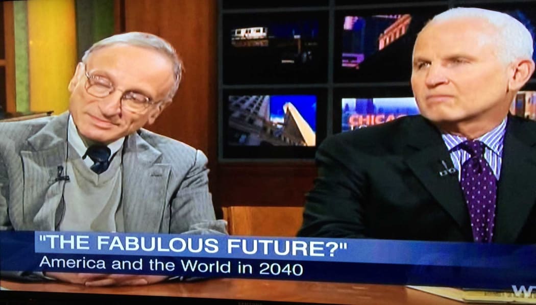 Co-editors Gary Saul Morson and Morton Schapiro on the Chicago Tonight TV  programme.