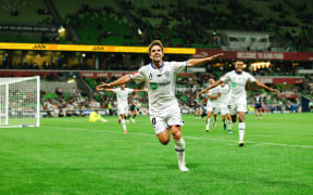 A still from the Sky TV show Forever Auckland FC.