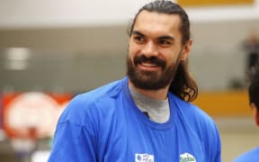 New Zealand NBA basketball player Steven Adams.