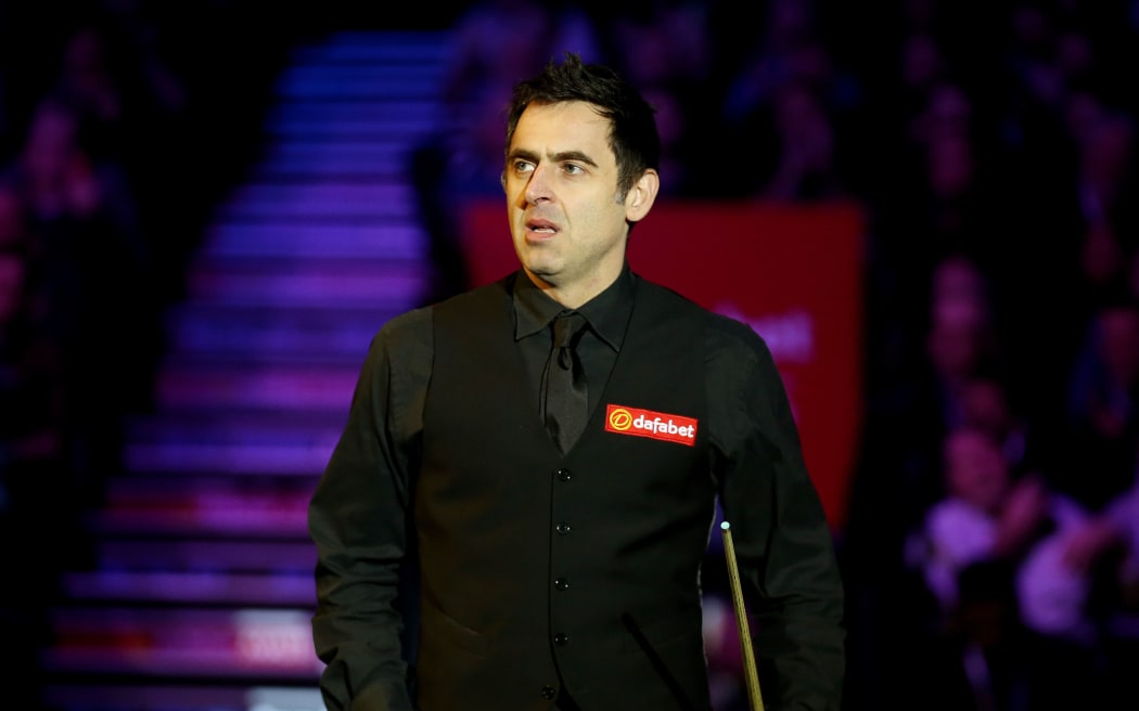 English snooker player Ronnie O'Sullivan.